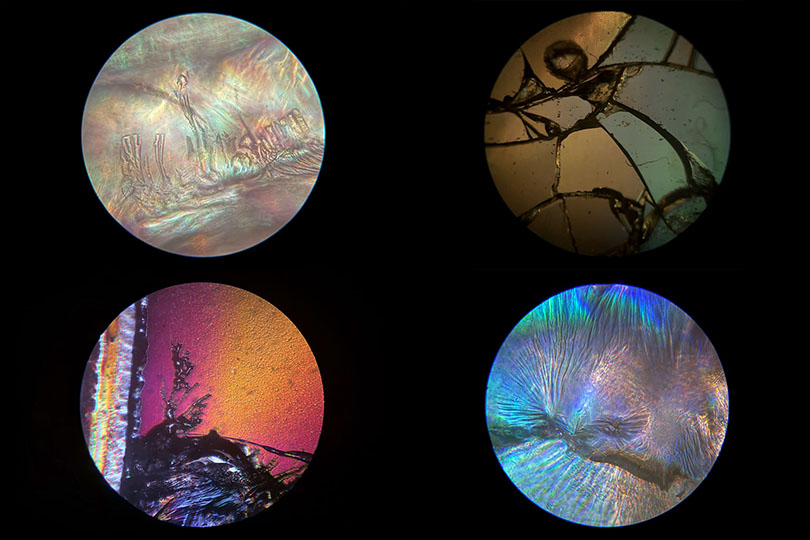 Microscopic Stained Glass